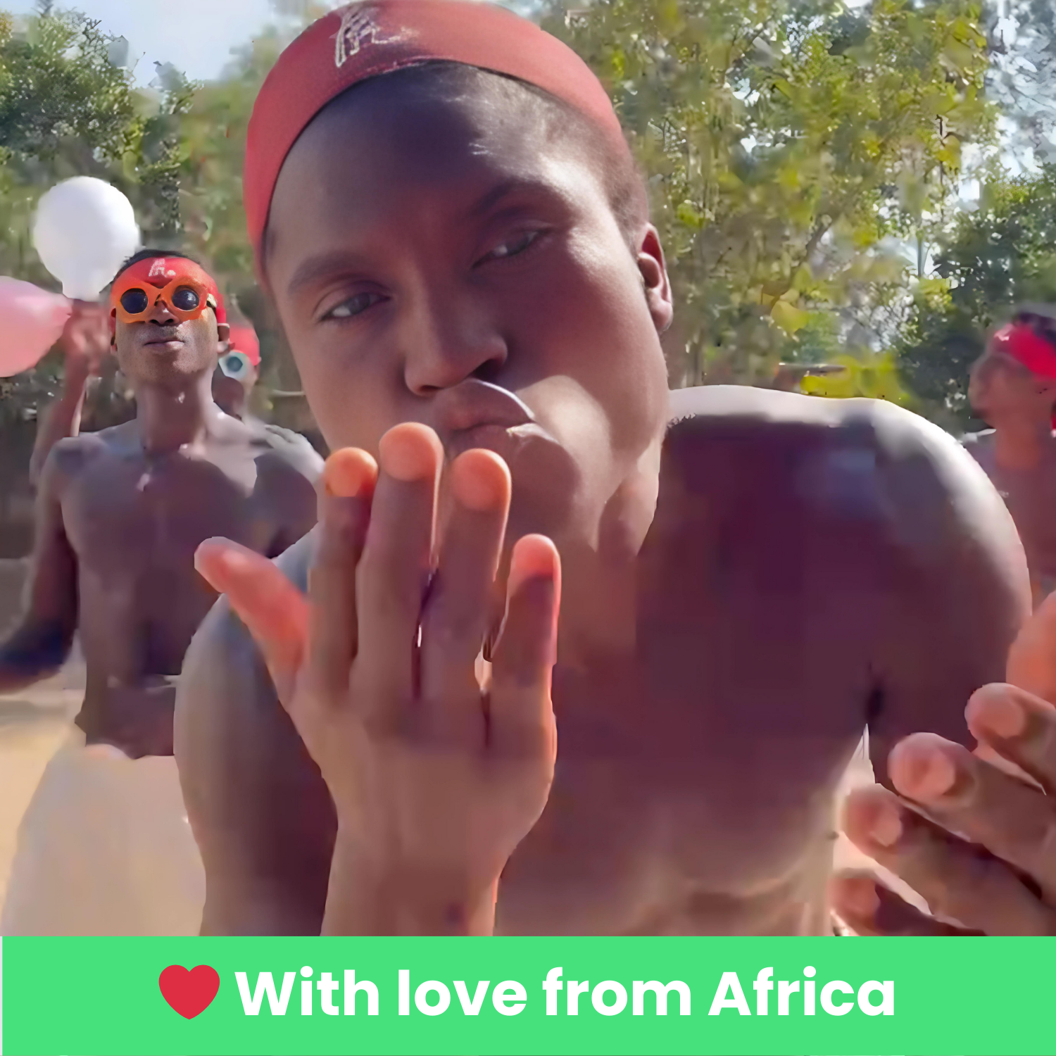 Personalised Video Message from Africa - Today at 50% off!